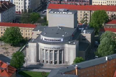Volksbühne von oben