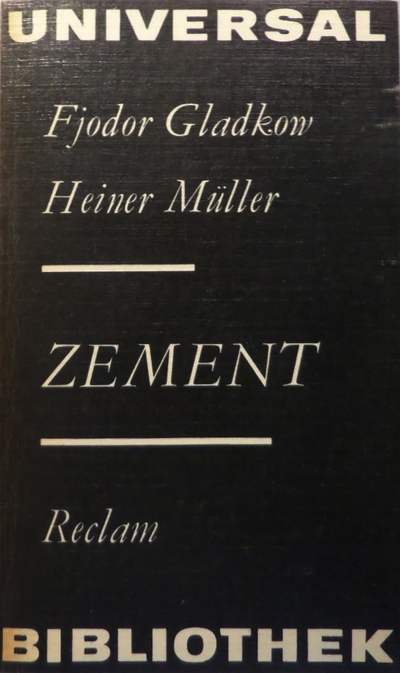 Zement - Heiner Müller