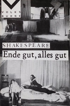 Ende gut, alles gut - Volksbühne - Poster