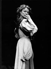 Karin Ugowski während der Proben zu Der Geizige