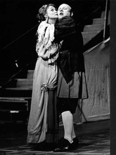 Karin Ugowski während der Proben zu Der Geizige